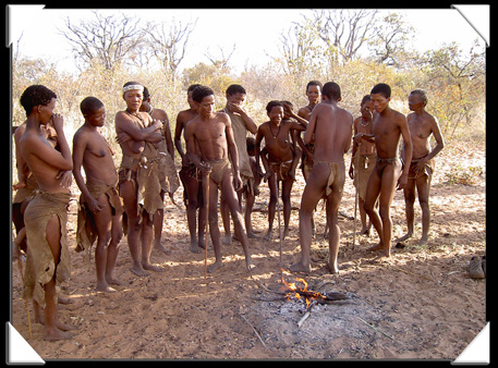 peuple san, Bushmen, Bochimans